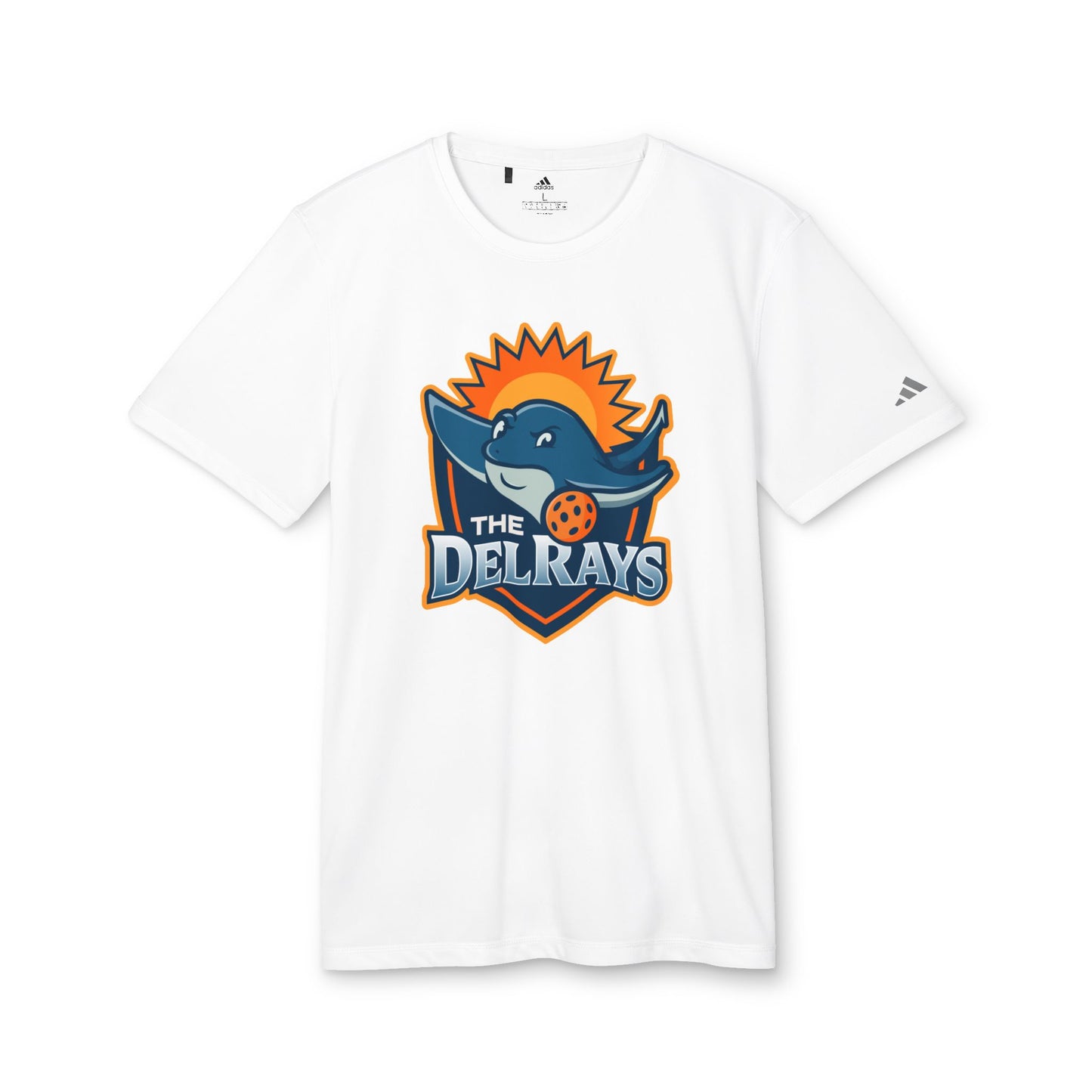 The Del Rays  ADIDAS Unisex Sport SPF 50 Performance T- Add name