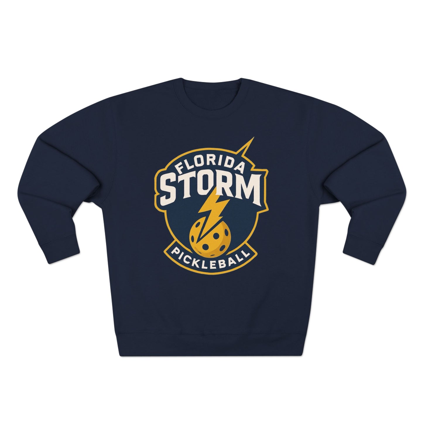 Florida Storm Unisex Crew- 2 sided (can personalize) warmer  80% cotton, 20% polyester
