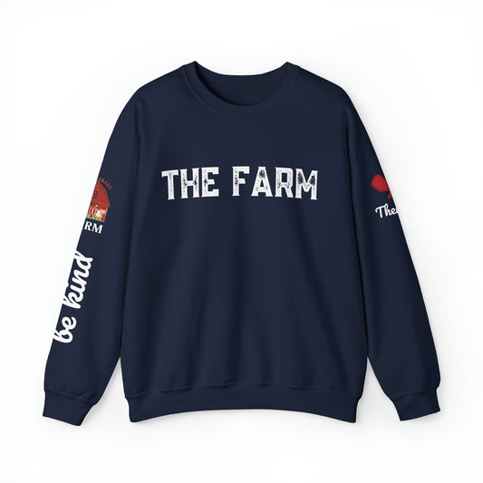Pickleball Farm Crews - The Farm on front - Customize Sleeve, add in notes