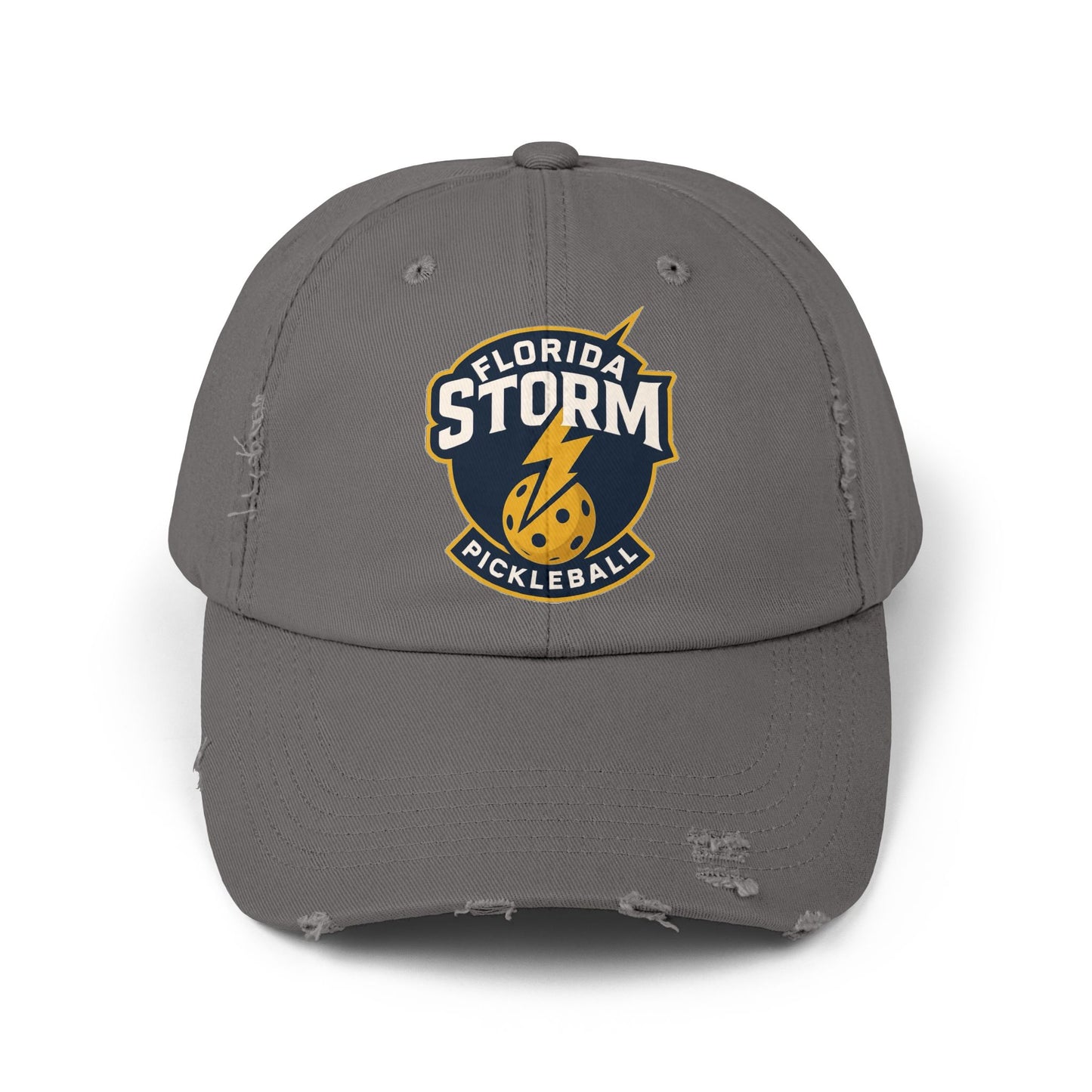 Florida Storm Unisex Distressed Hat - Printed large logo