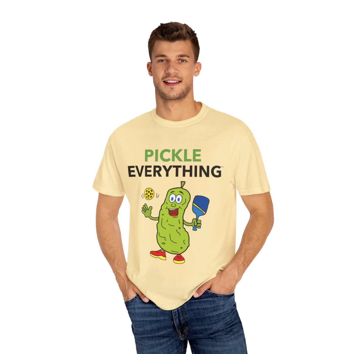 Pickle Everything Unisex Garment-Dyed T-shirt
