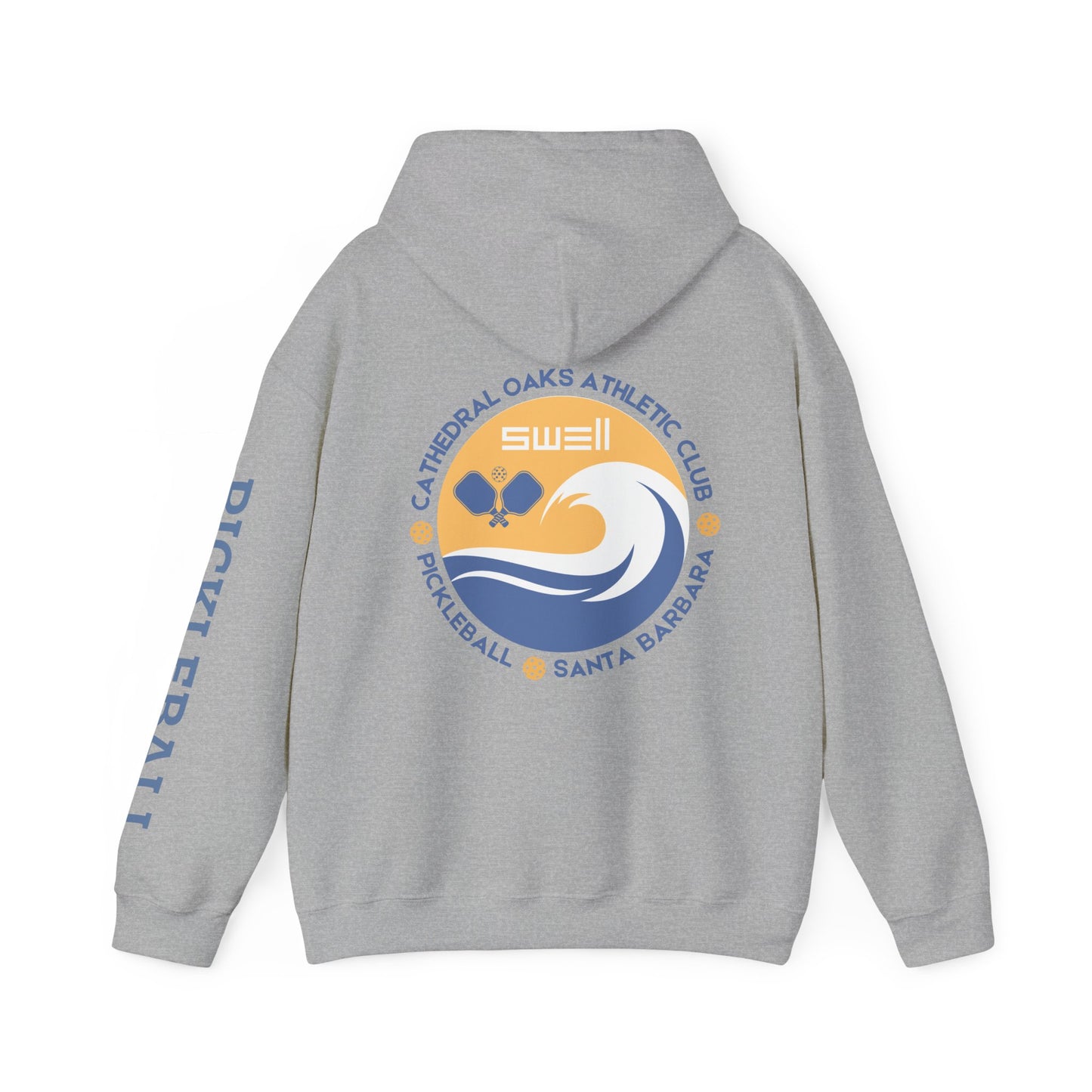 Cathedral Oaks - SWELL - Unisex Hoodie - can add name to fron, back r sleeve