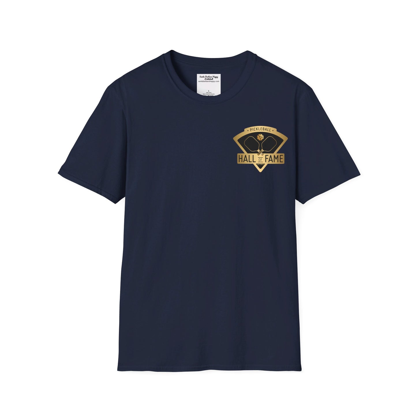 Pickleball Hall of Fame - Unisex Softstyle T-Shirt (customize back)