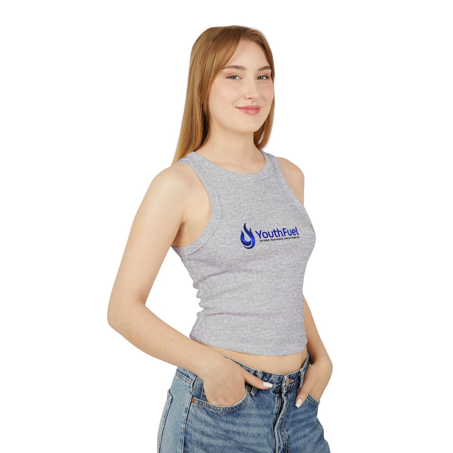 YouthFuel (Light Colors) - Women's Micro Rib Racer Tank Top