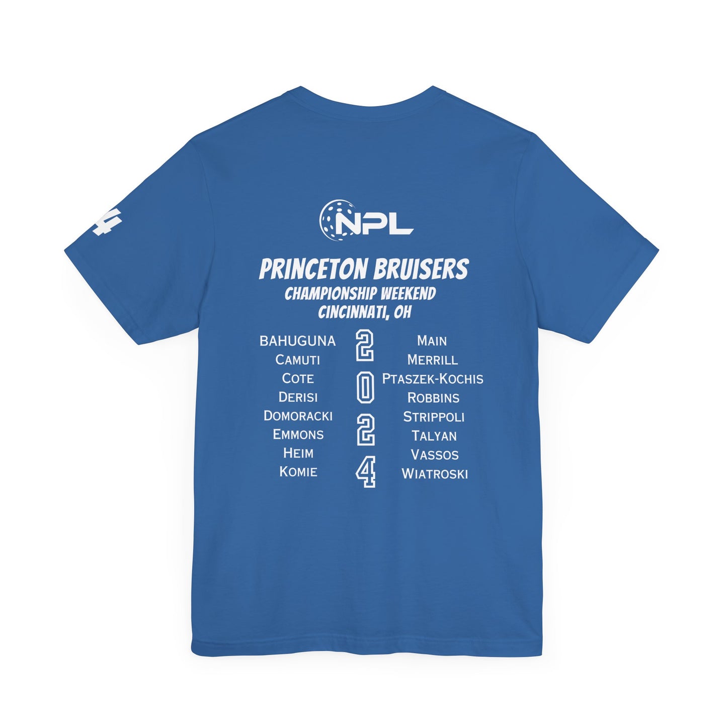 Princeton Bruisers Unisex Jersey Short Sleeve Tee