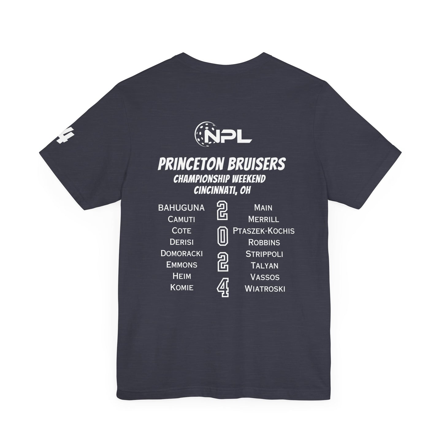 Princeton Bruisers Unisex Jersey Short Sleeve Tee