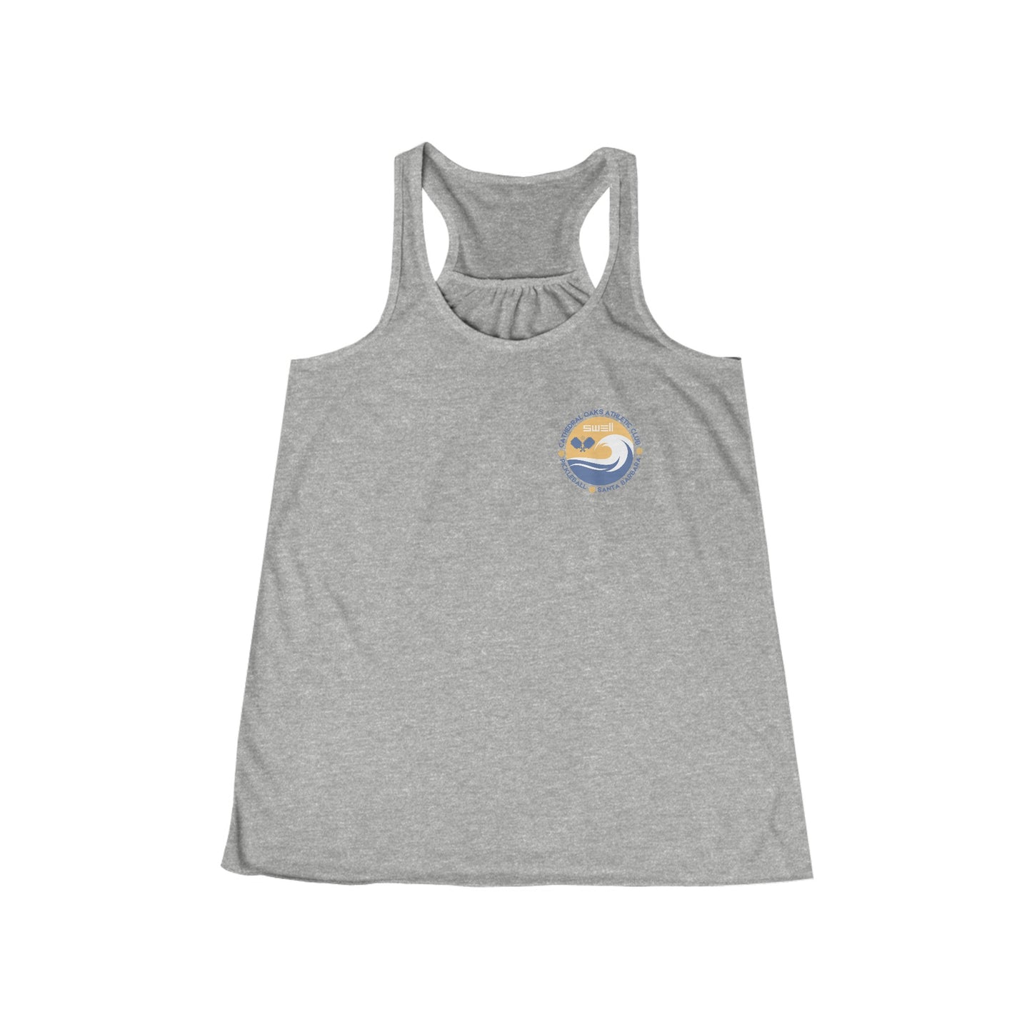 Copy of SWELL - Cathedral Oaks - Customize Women's Flowy Racerback Tank (cotton/poly blend)