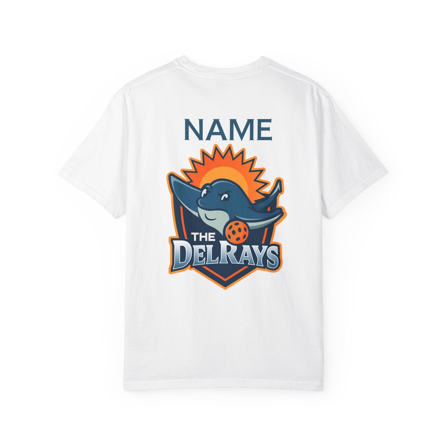 The Del Rays Garment Dyed Unisex T - Add name