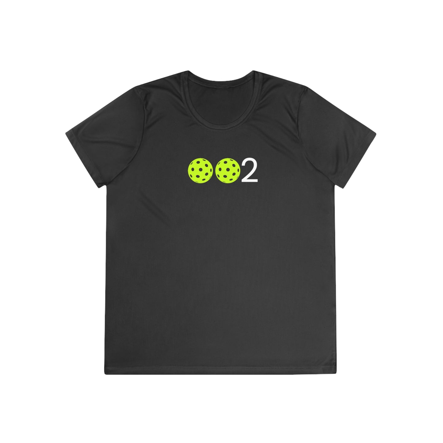 PICKLZ SPF 40 Ladies Moisture Wicking Competitor Tee - add your number in instructions