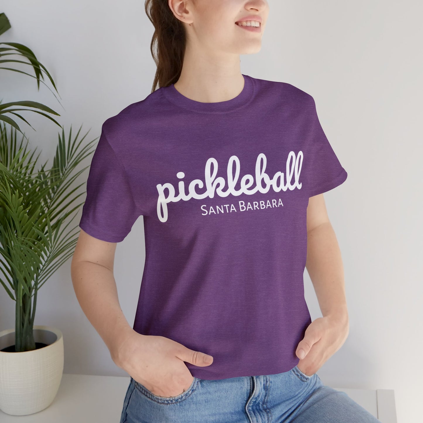 Pickleball Script Customize YOUR destination - 3 day - Unisex 100% airline cotton Jersey Short Sleeve Tee