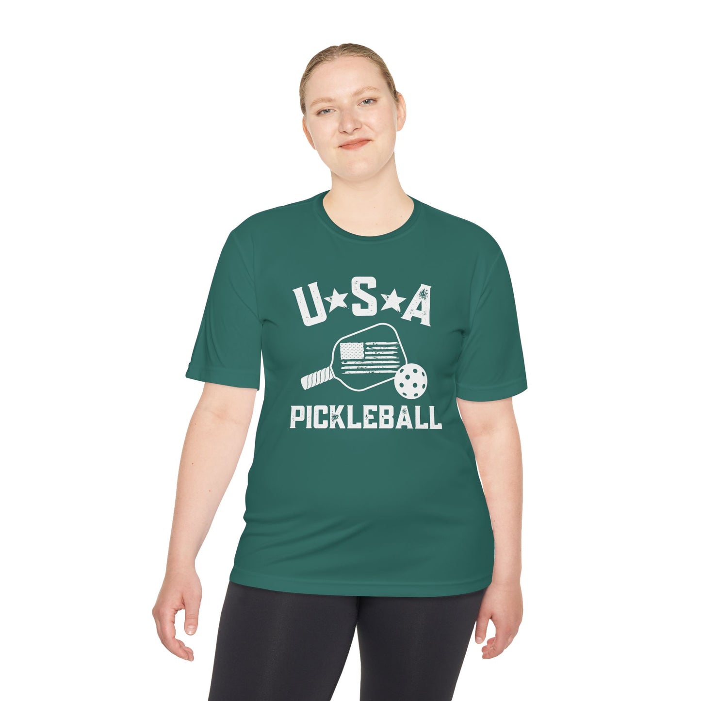 USA Pickleball - Unisex Moisture Wicking Tee