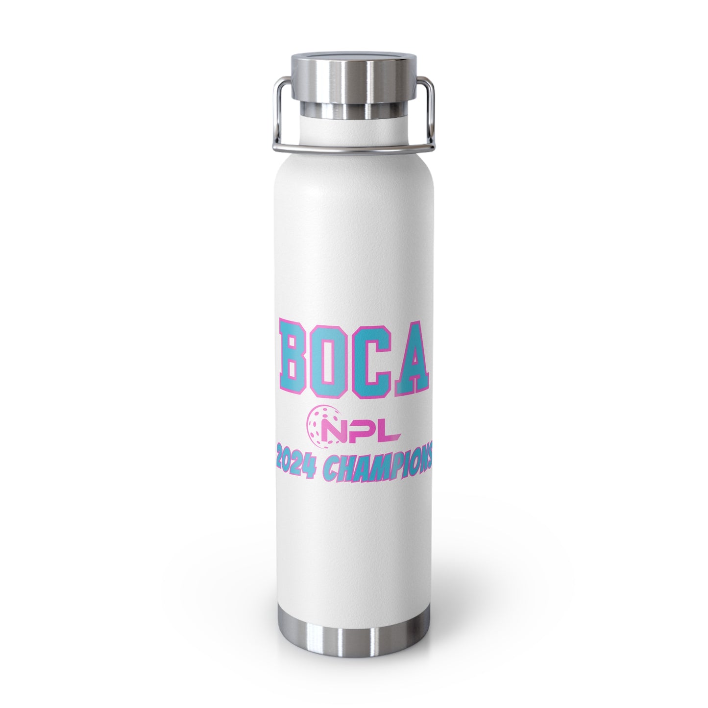 BOCA NPL’24 Championship- Vacuum Insulated Bottle, 22oz