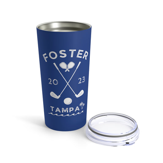 Foster Hot Drink Tumbler 20oz CUSTOMIZE NAME ON SIDE