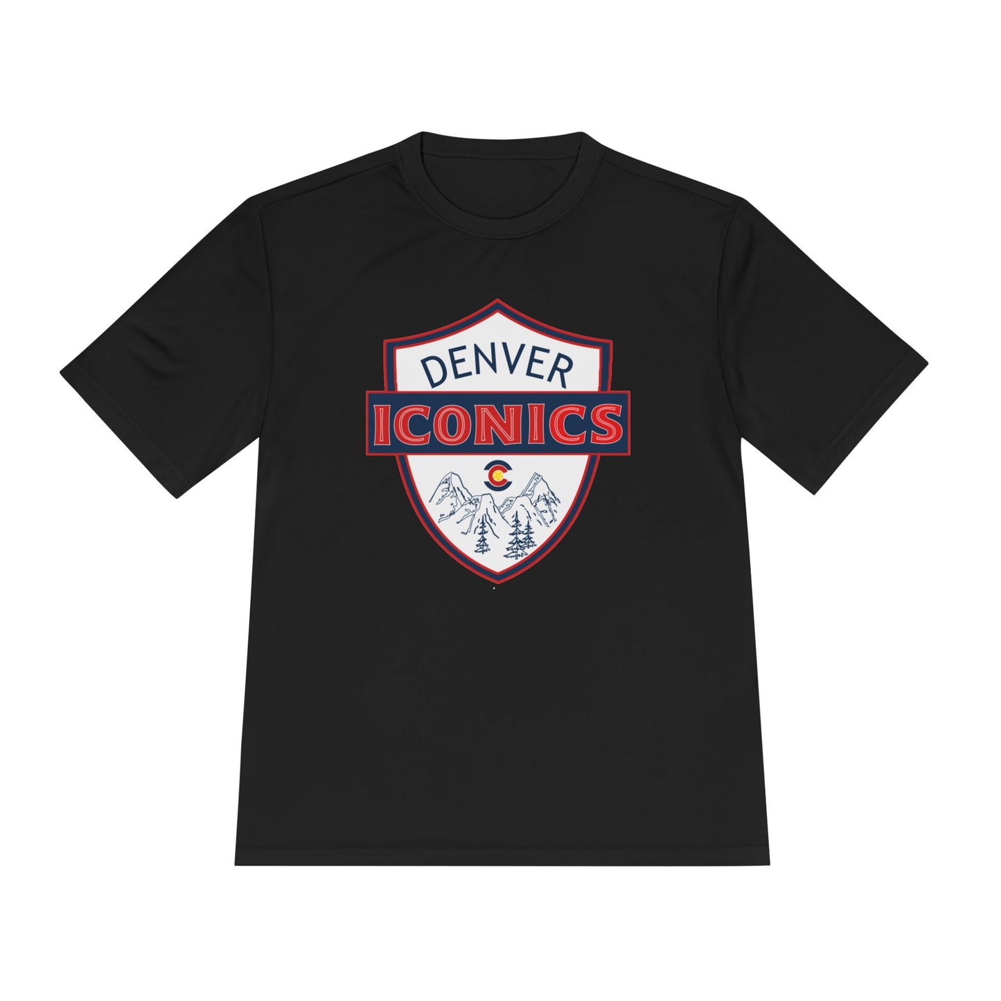 Denver Iconics Unisex Moisture Wicking T SPF 40 - Add name back