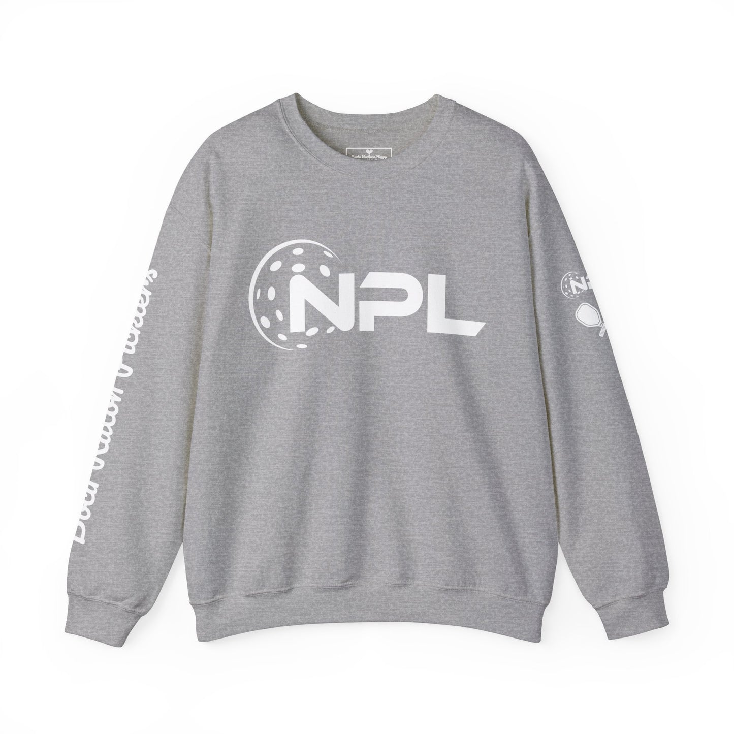 Boca Raton Picklers NPL Team - NPL front/logo back Custom Crew/Sleeves Boca Raton Picklers - personalize sleeve and or back