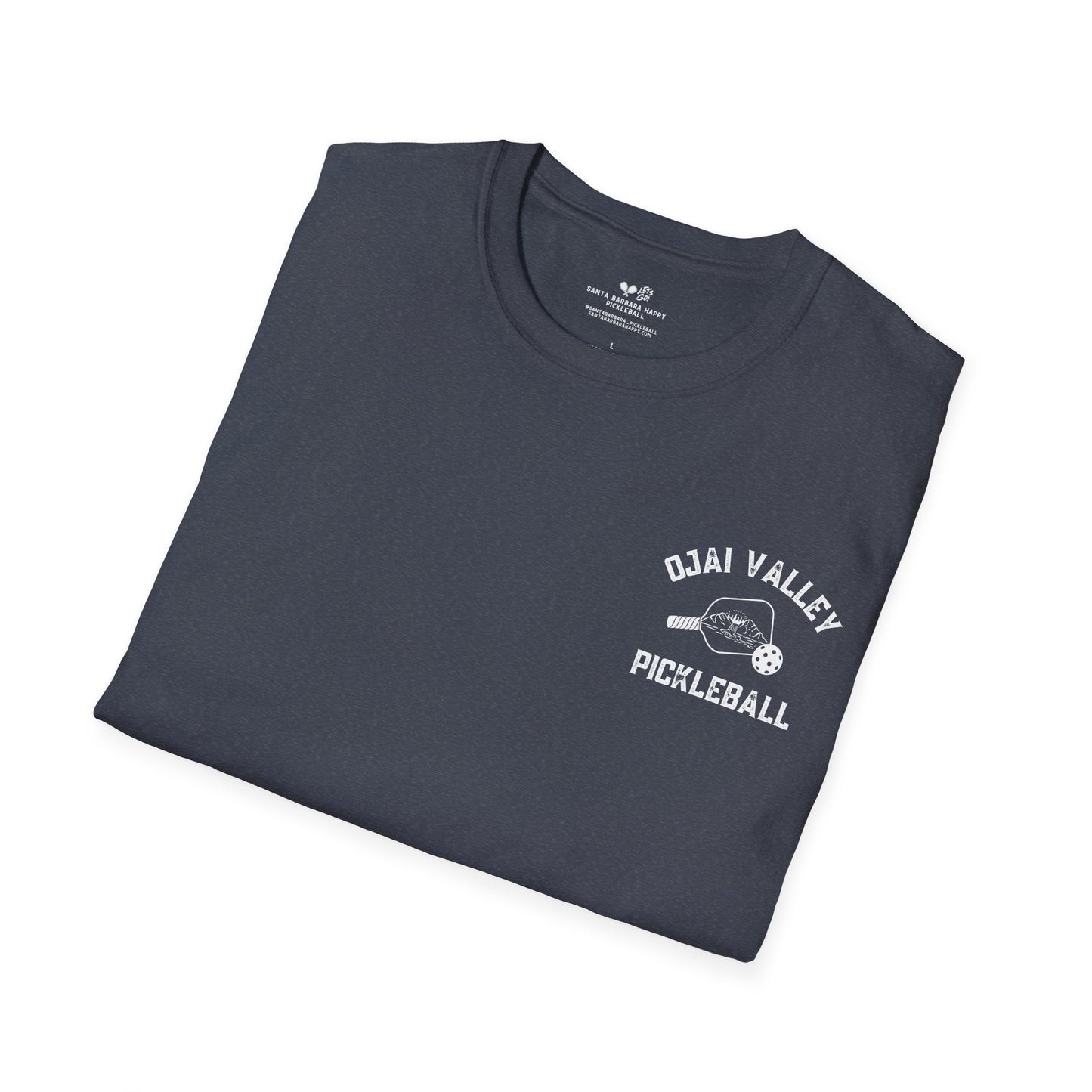 Ojai Valley Pickleball - Men’s Softstyle T-Shirt