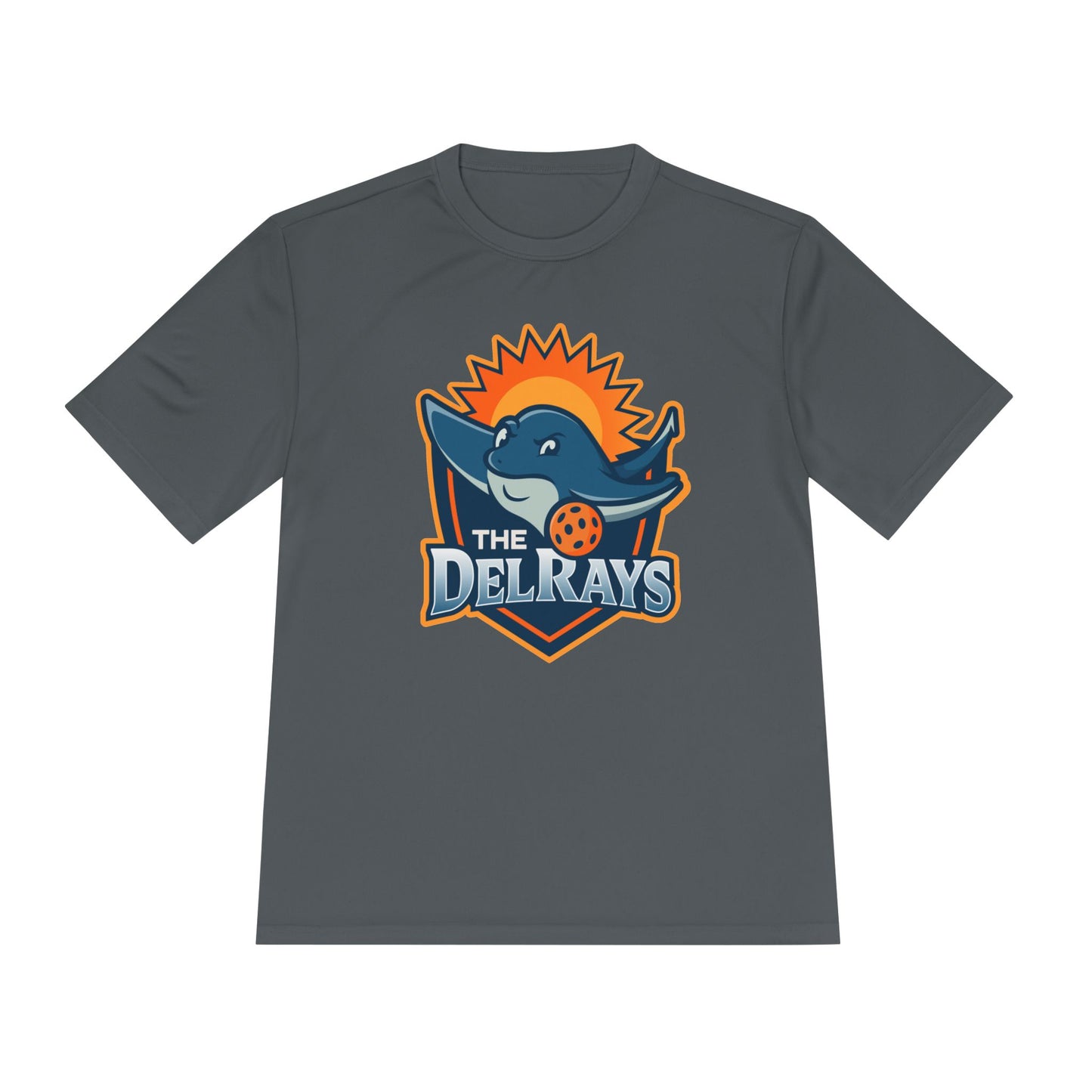 The Del Rays Sport Tek Men’s SPF 40 Moisture Wicking T - Add name