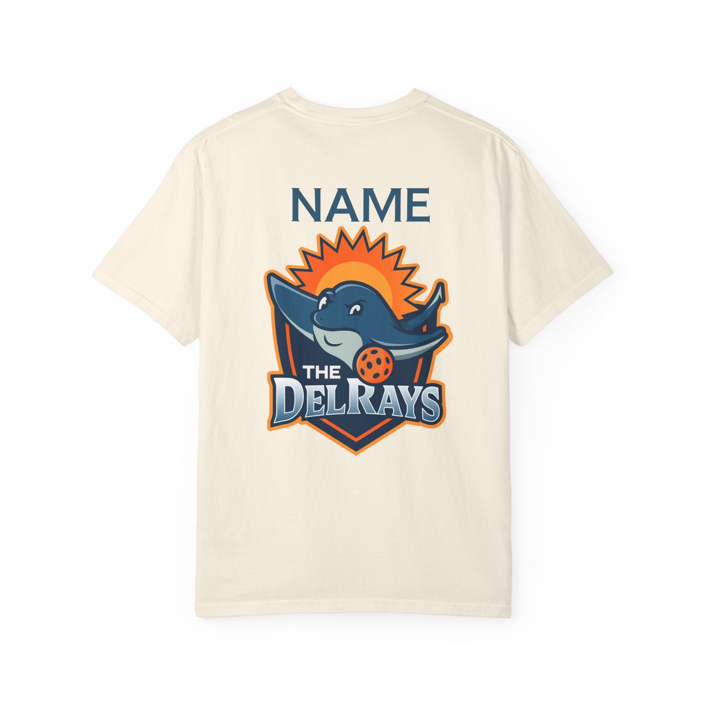 The Del Rays Garment Dyed Unisex T - Add name