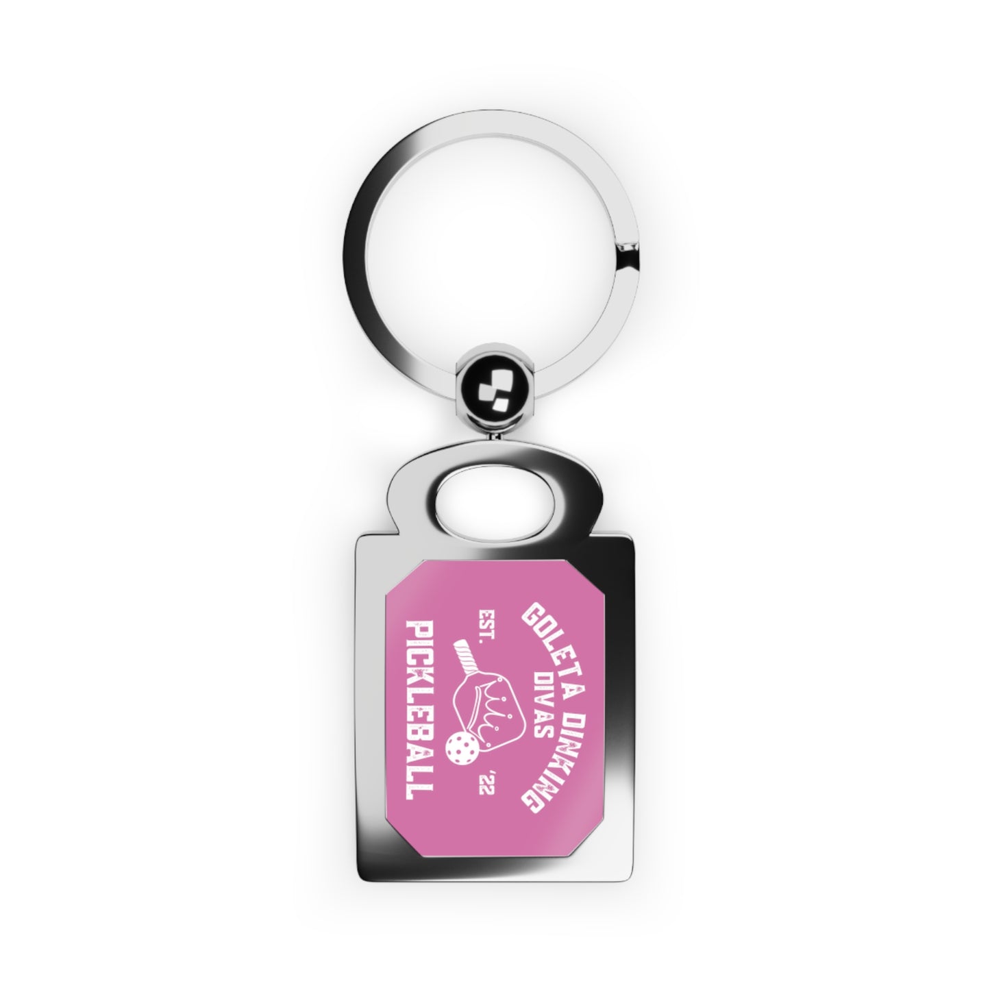 Goleta Dinking Divas - Rectangle Photo Keyring