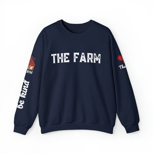 Pickleball Farm Crews - The Farm on front - Customize Sleeve