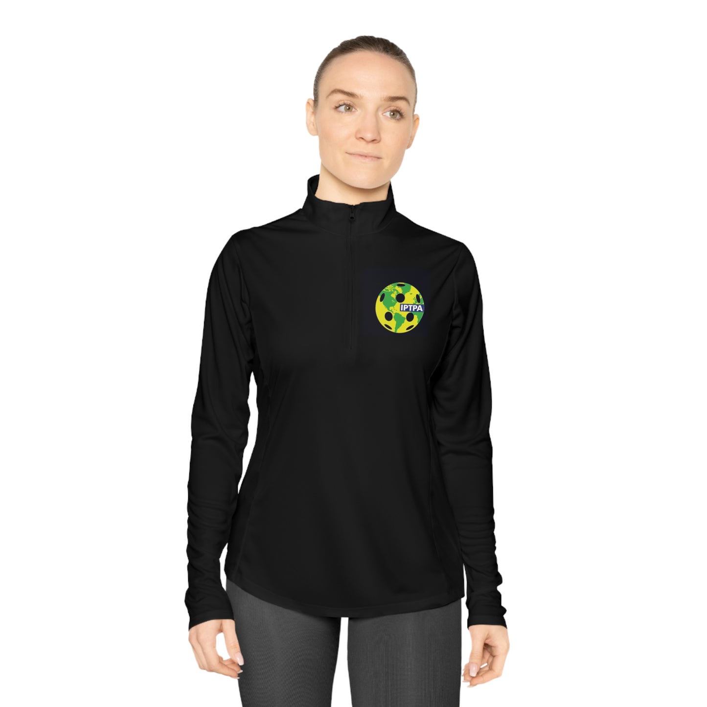Alicia Ladies Moisture Wicking, SPF 40 - Quarter-Zip (customize name)
