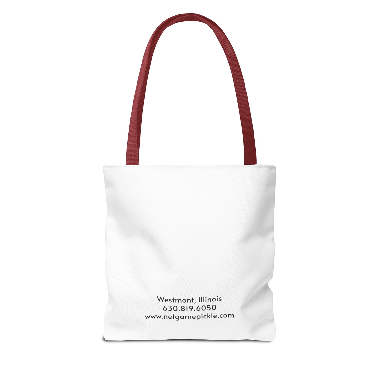 Net Game White Bag 13 x 13 2 sided