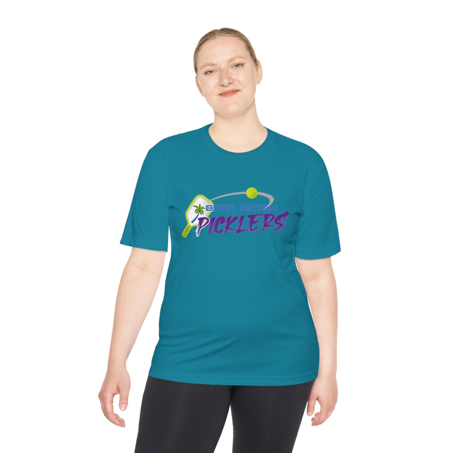 Boca Raton Picklers NPL Team - Unisex (fuller cut) Moisture Wicking T - customize back