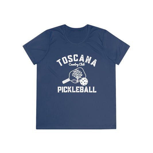 Toscana Country Club - Moisture Wicking - Ladies Competitor Tee - add name to back