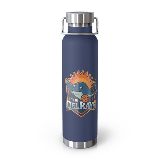 The Del Rays - Copper Vacuum Insulated Bottle, 22oz
