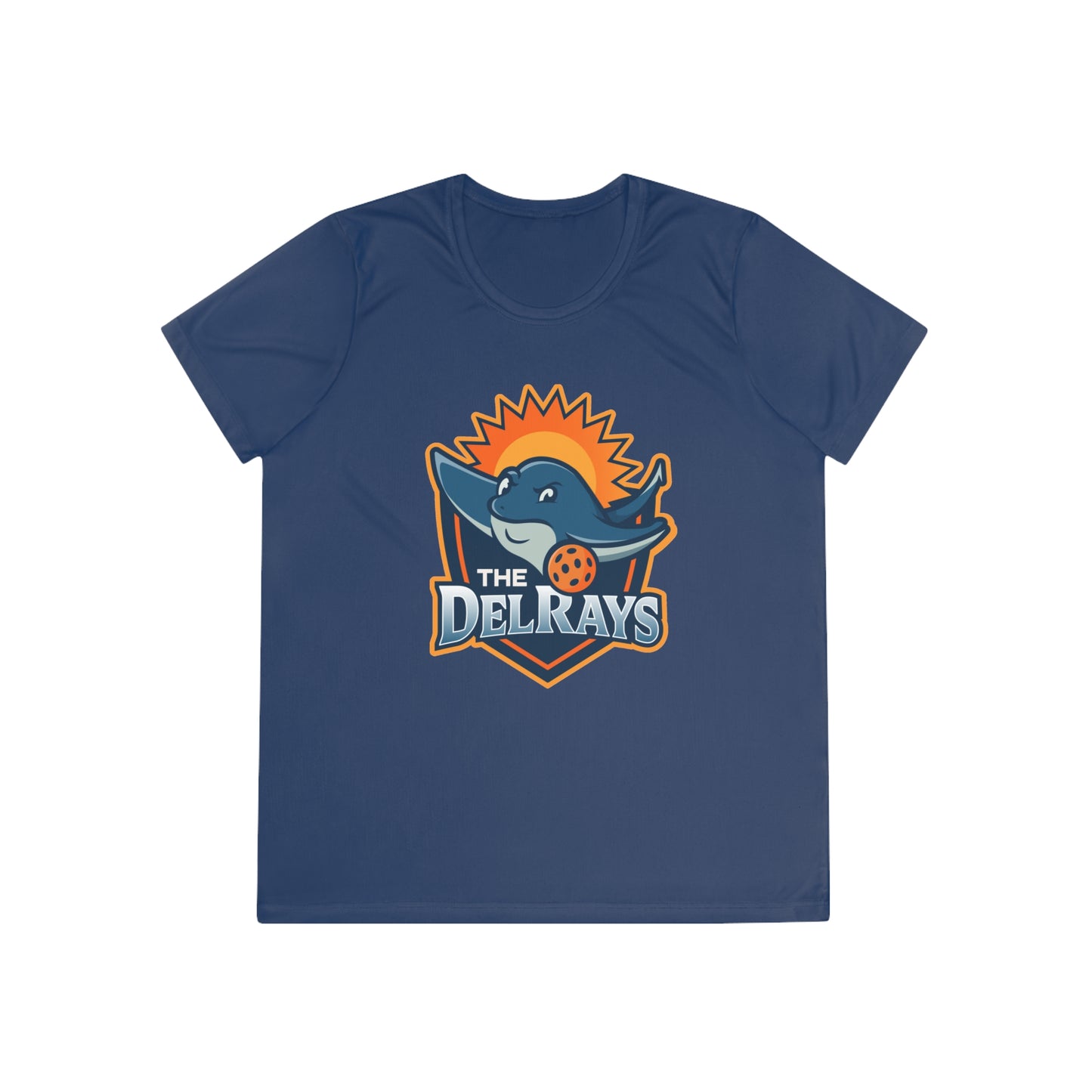 The Del Rays Ladies SPF 40 Sprt Tek Competitor Tee - Add name