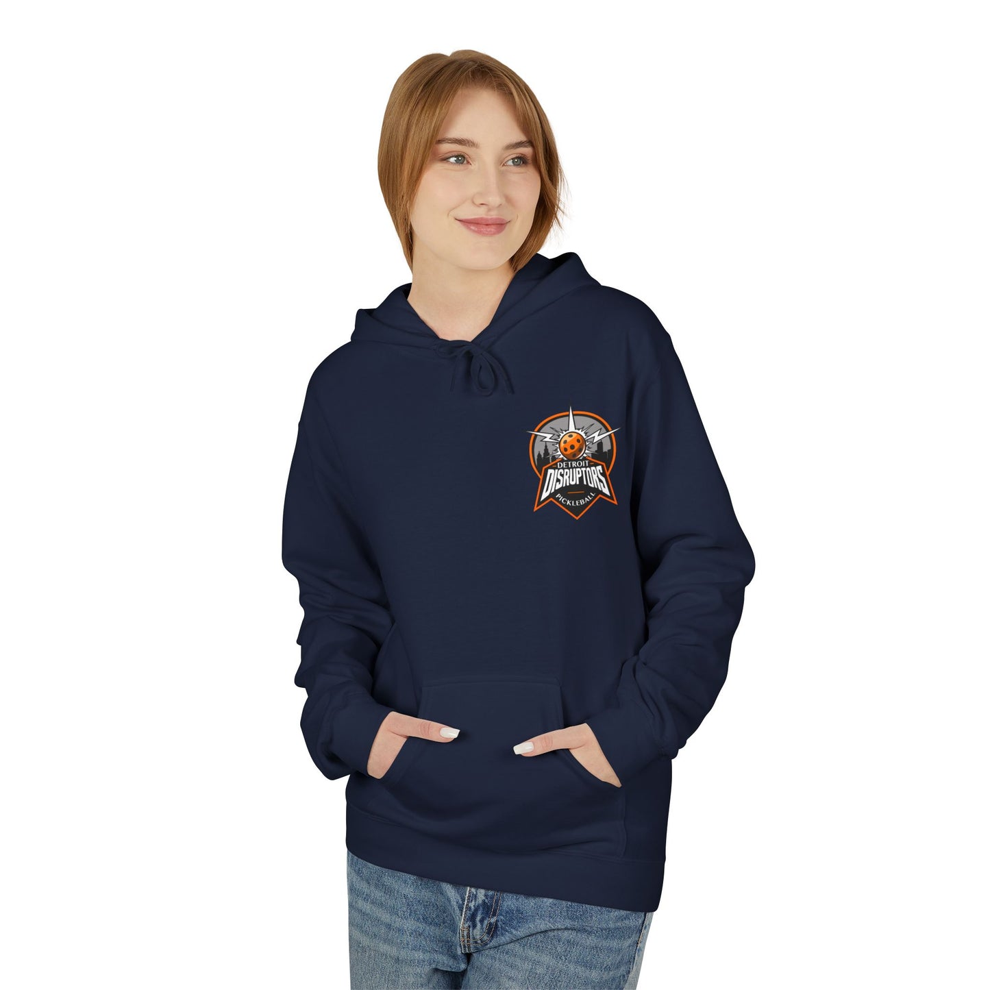 Detroit Disrupters Unisex Midweight Softstyle Fleece Hoodie