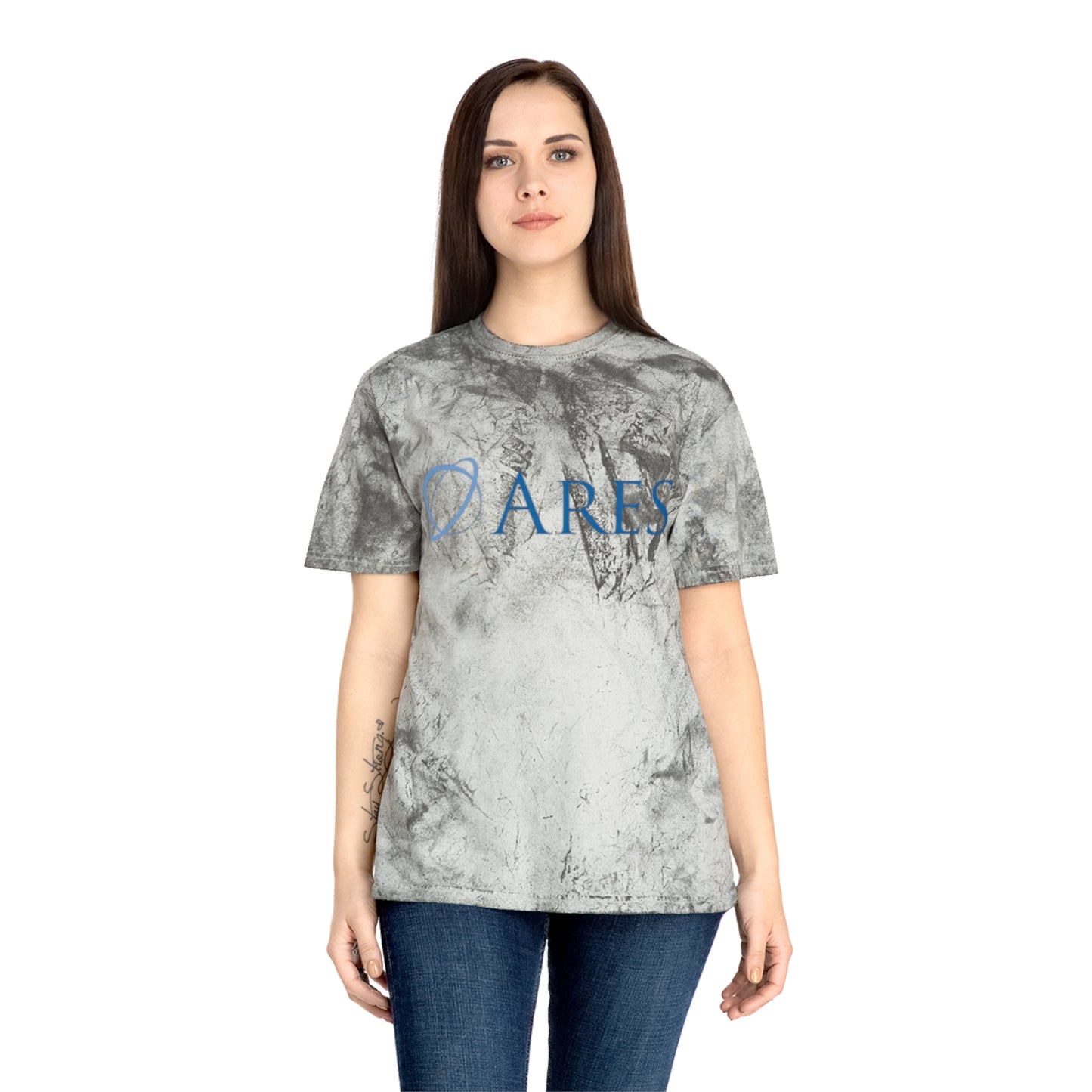 Ares Color Blast Ares Unisex T-Shirt – Unique Artistic Tee for All Occasions