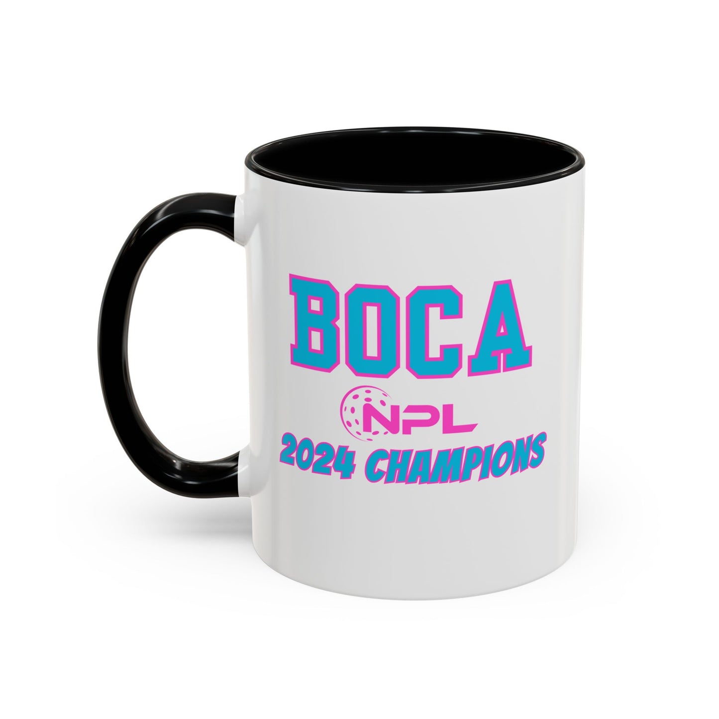 BOCA NPL ‘24 Championship Accent Coffee Mug (11, 15oz)
