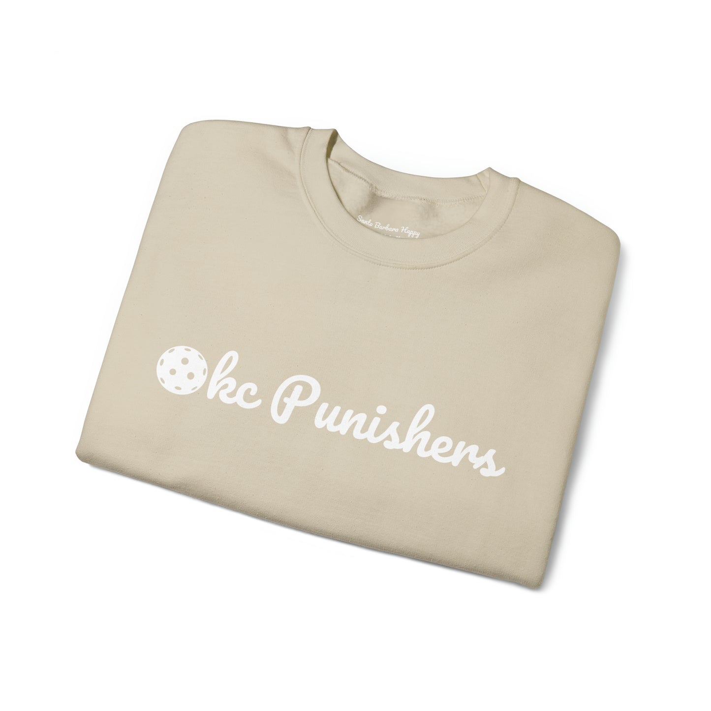 OKC Punishers Script Crew -50% cotton soft, Customize sleeve