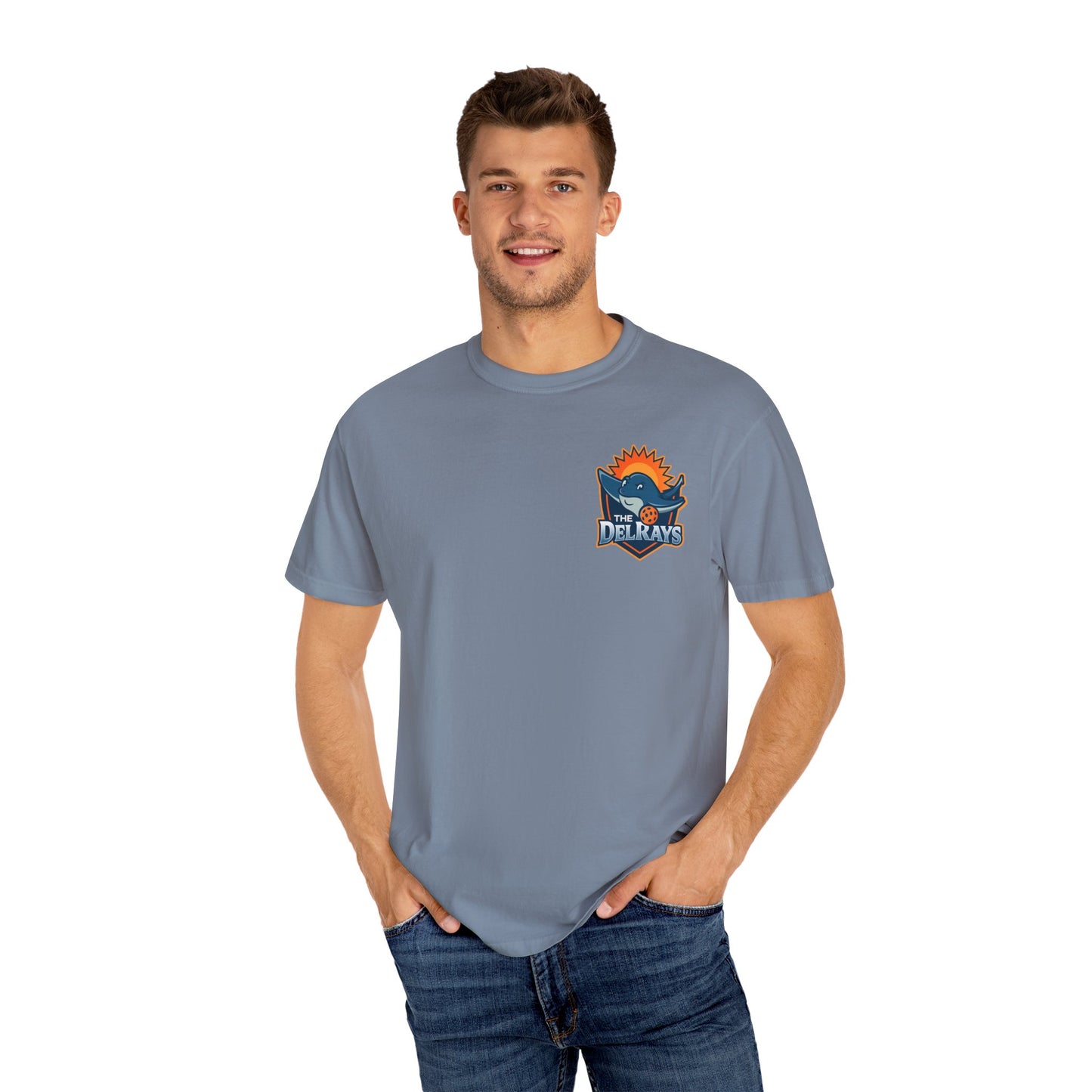 The Del Rays Garment Dyed Unisex T - no name or back logo