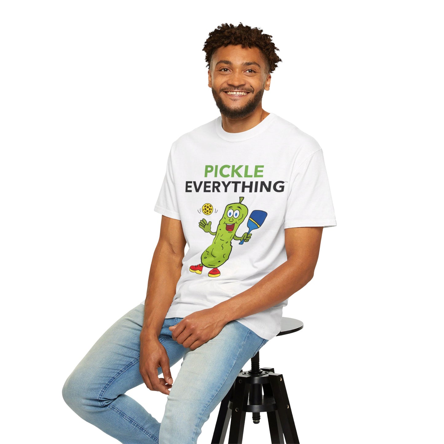 Pickle Everything Unisex Garment-Dyed T-shirt