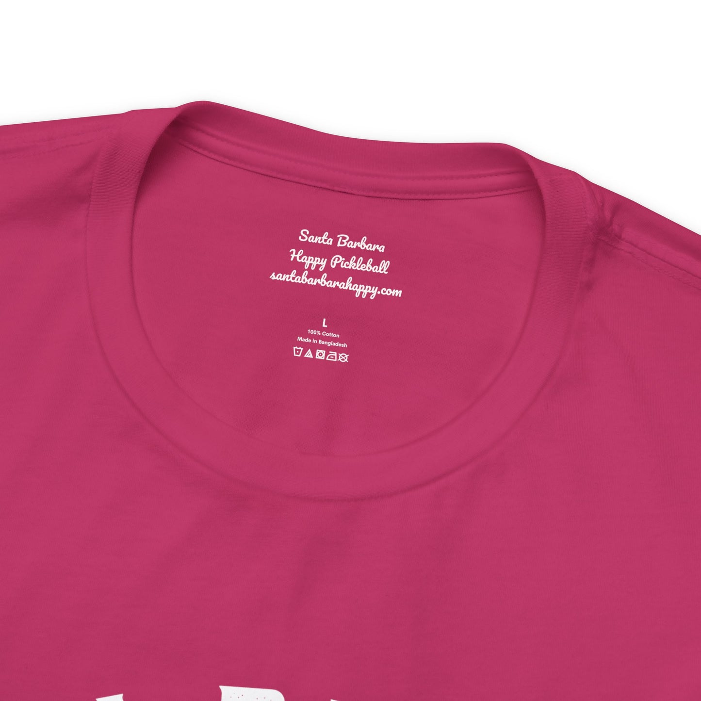 Santa Barbara Pickleball original - 2 day - Unisex 100% airline cotton Jersey Short Sleeve Tee