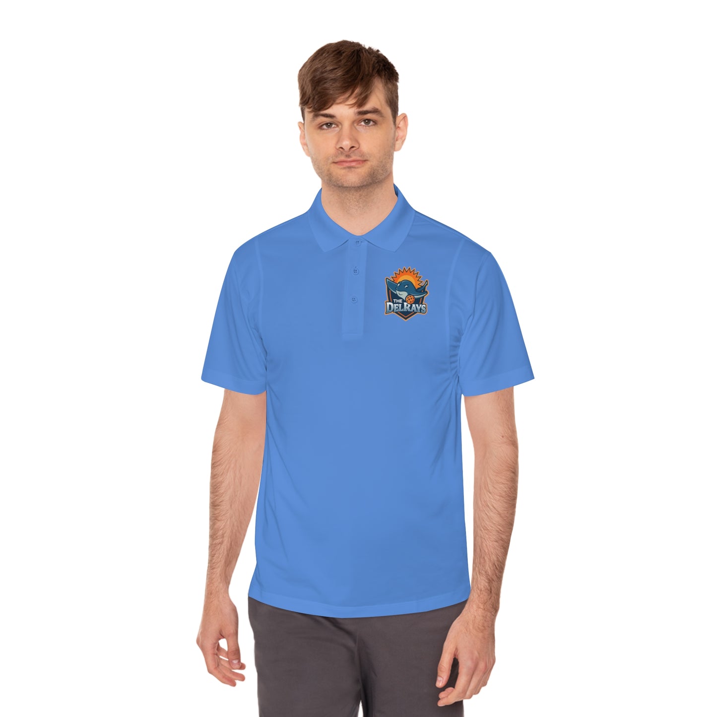 The Del Rays - Men's SPF 40 Performance Sport Polo - Add name