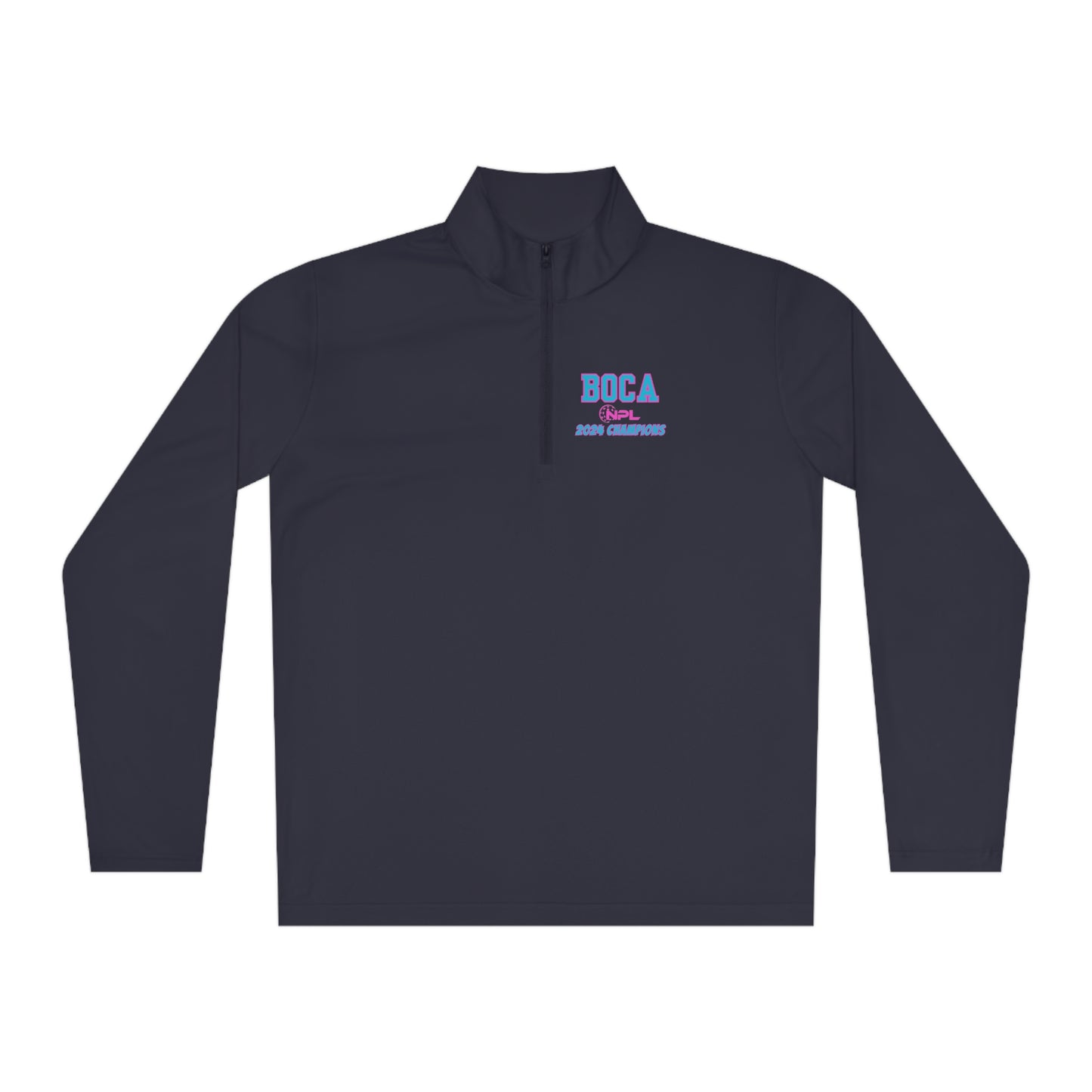 BOCA NPL ‘24 Champions - Unisex Quarter-Zip Pullover