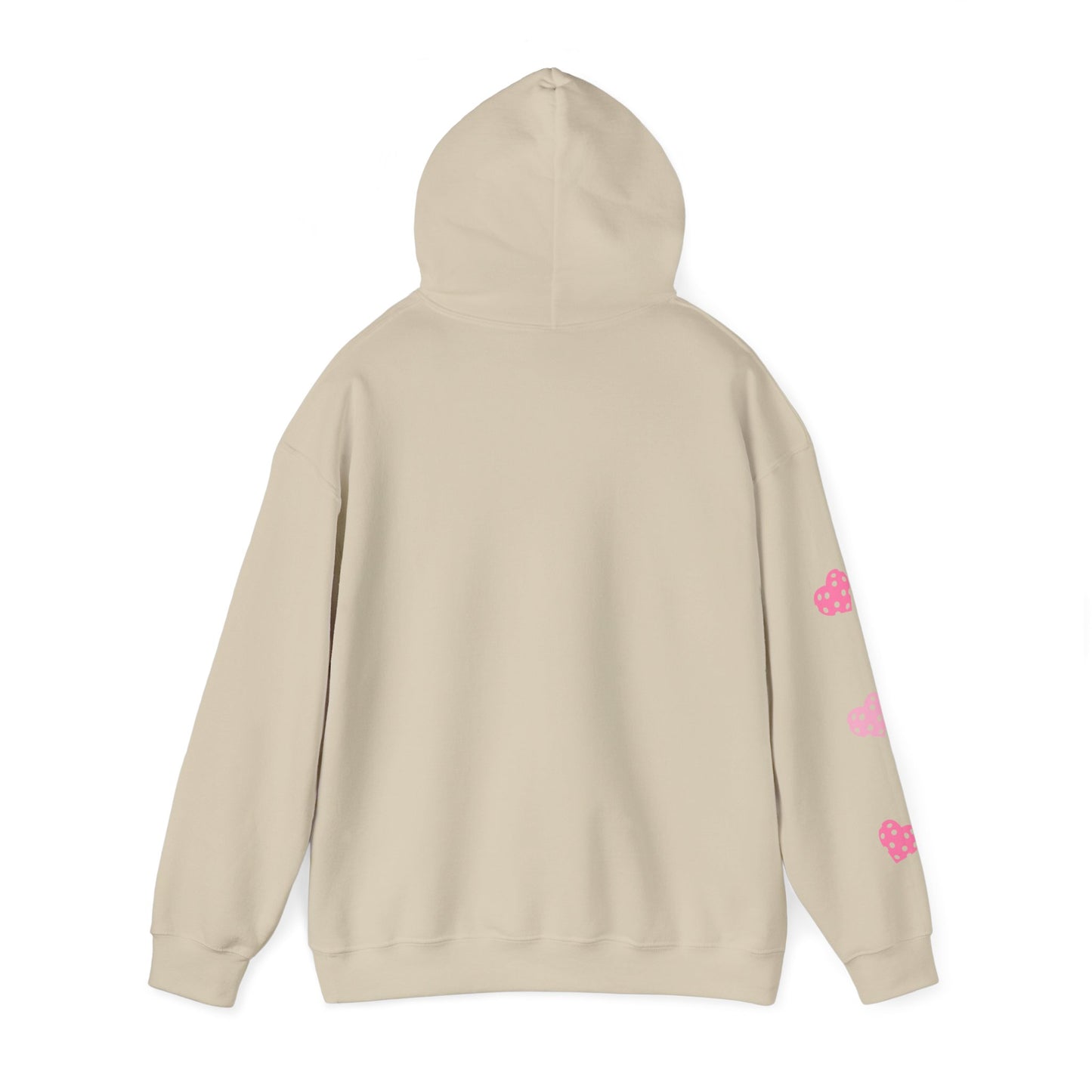 Pickleball LOVE Hoodie - can customize sleeves & back - add in notes