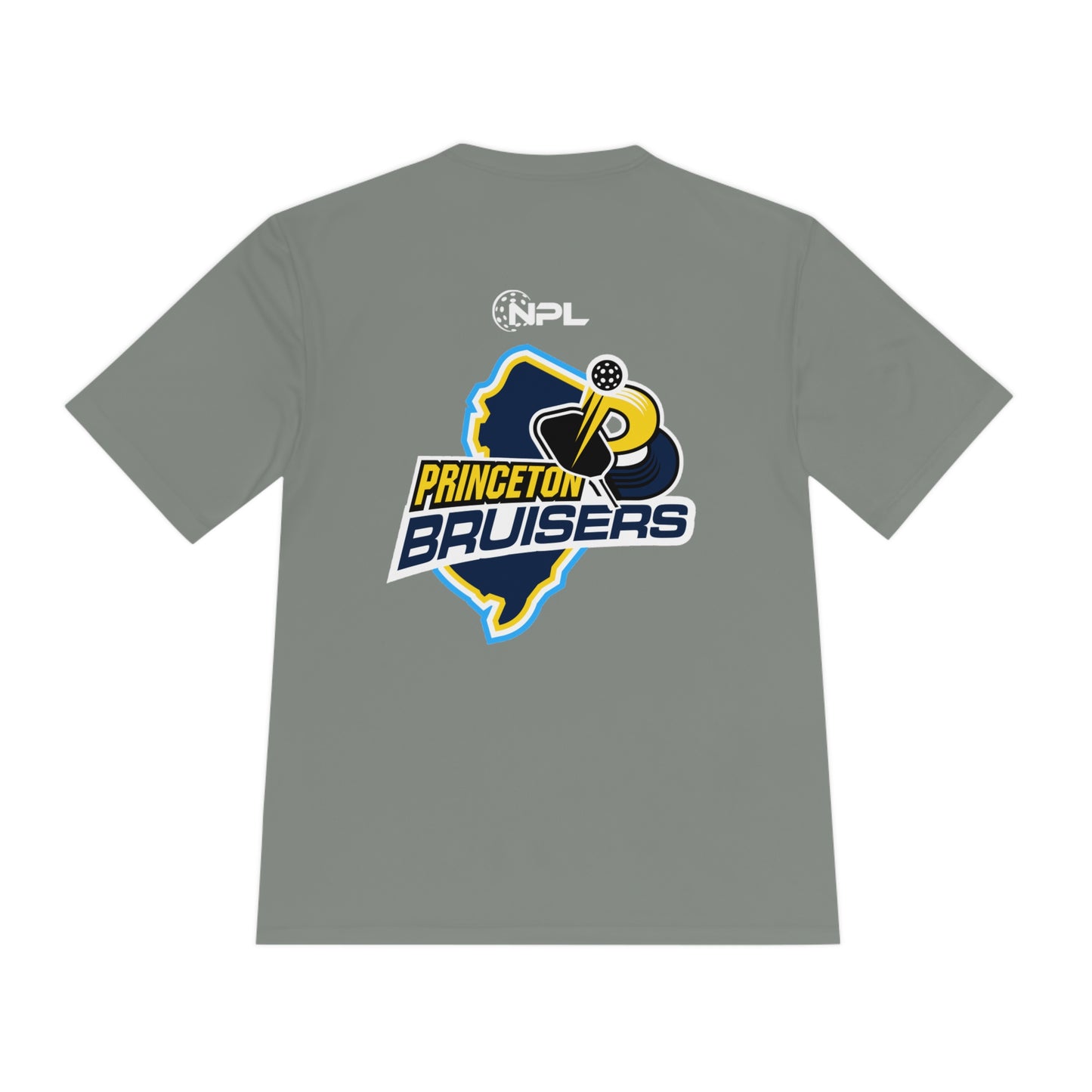 Princeton Bruisers - NPL Team Unisex Moisture Wicking Tee, SPF 40