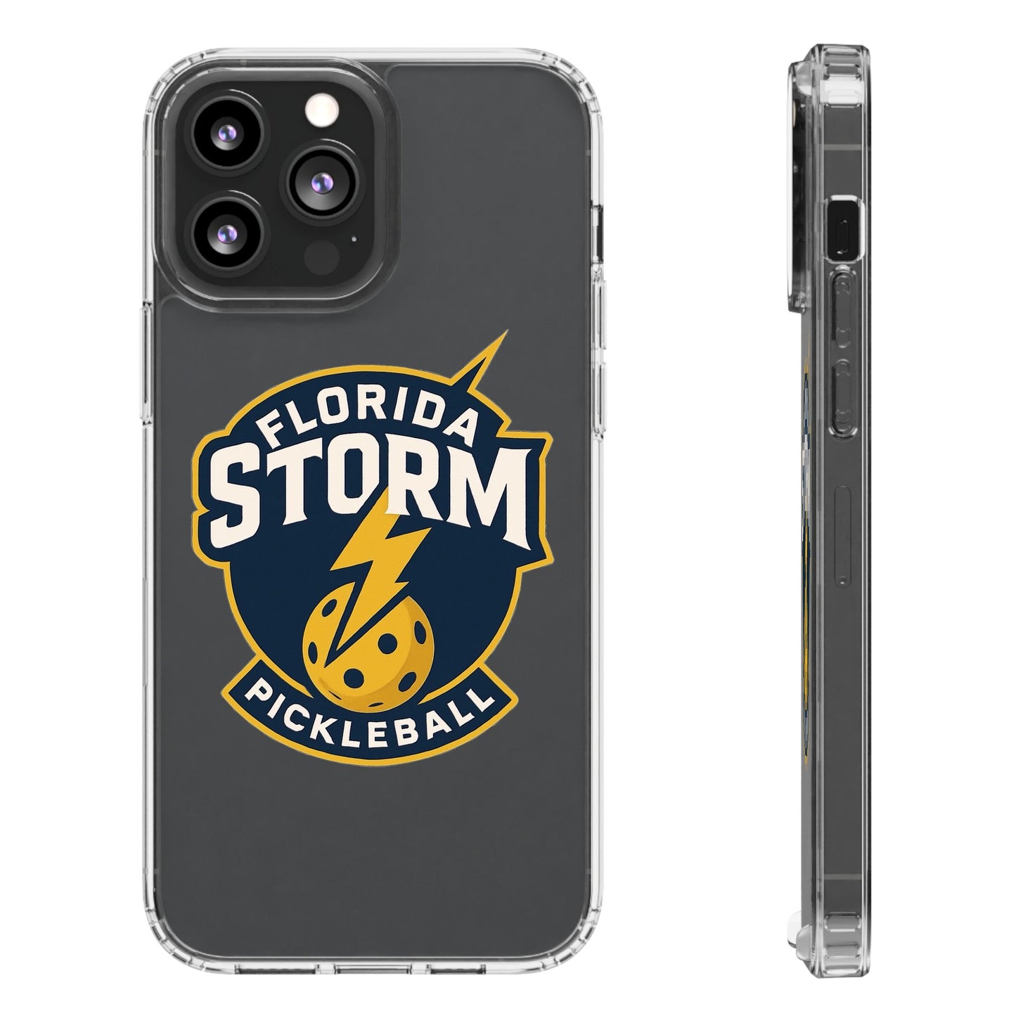 Florida Pickleball Clear IPhone Cases - all phone styles