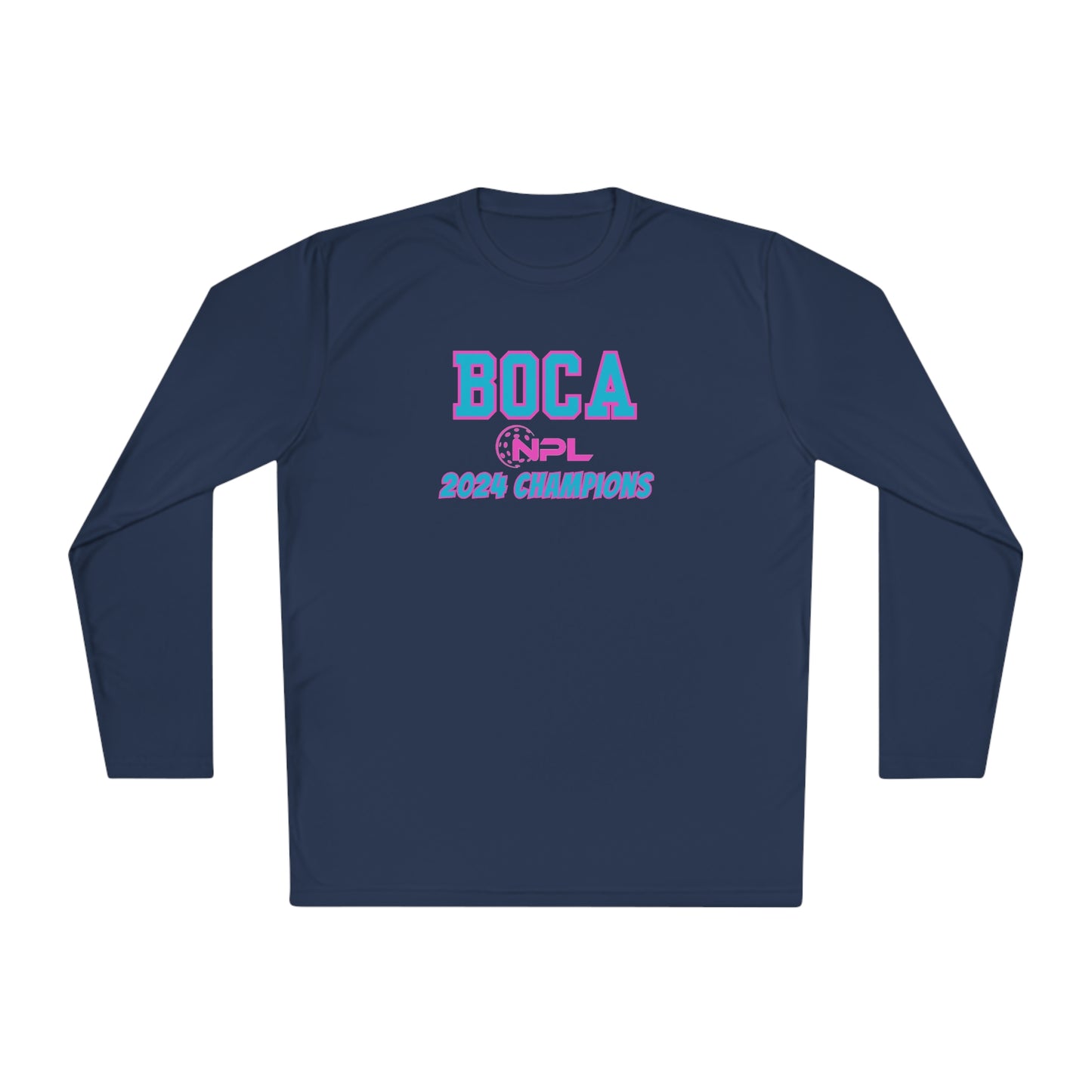 BOCA NPL ‘24 Champions - SPF 40 Unisex Lightweight Long Sleeve Moisture Wicking - player’s names on back