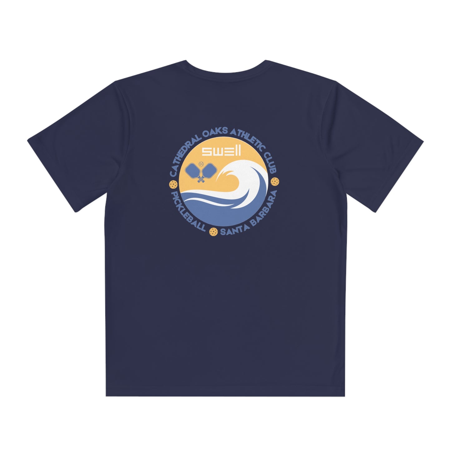 Cathedral Oaks - SWELL - Pickleball -Youth Competitor Tee - can add name