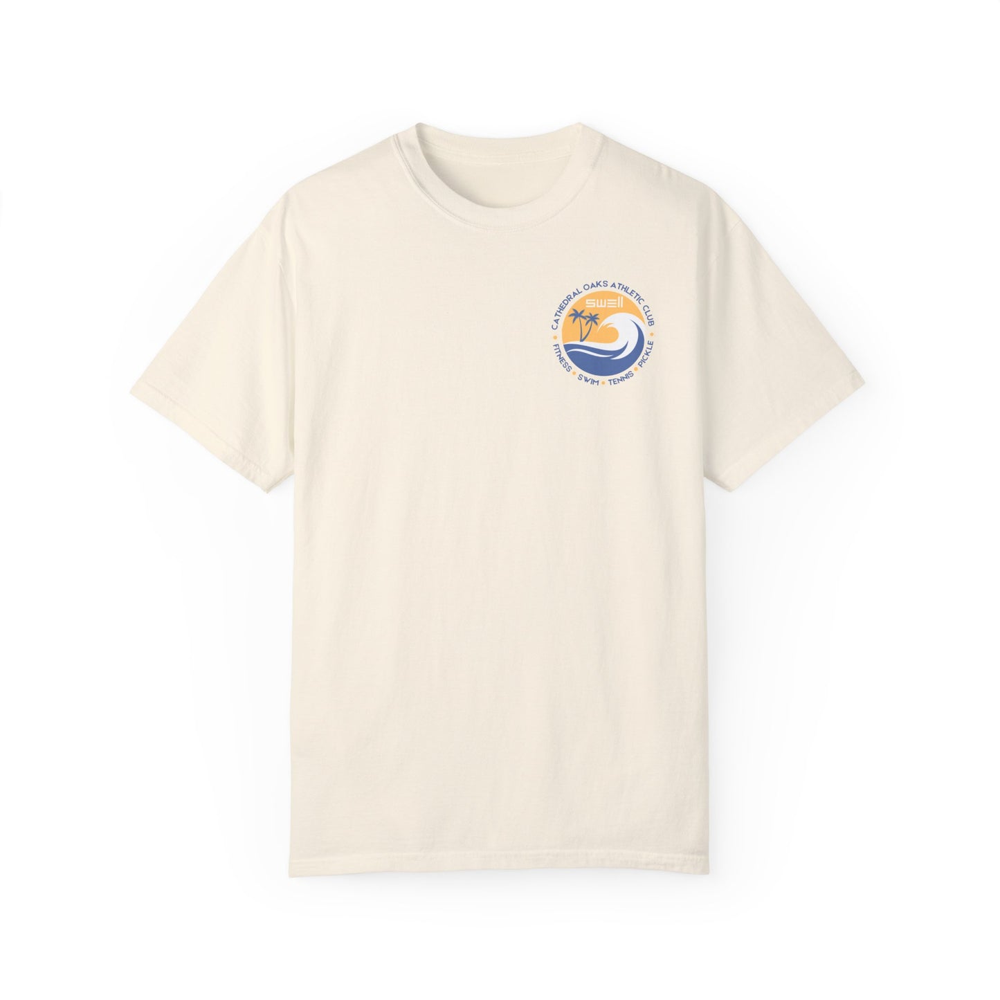 Cathedral Oaks Athletic Club - Fitness/Swim/Tennis/Pickle -Unisex Garment-Dyed T-shirt