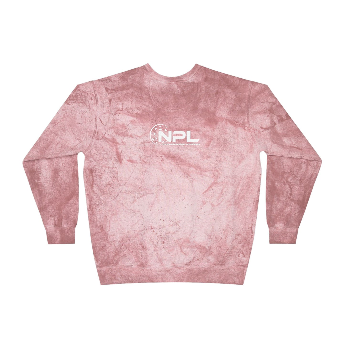 NPL Championship Weekend PICKLE front (customize back free) Unisex Comfort Colors Tie Dye Crew