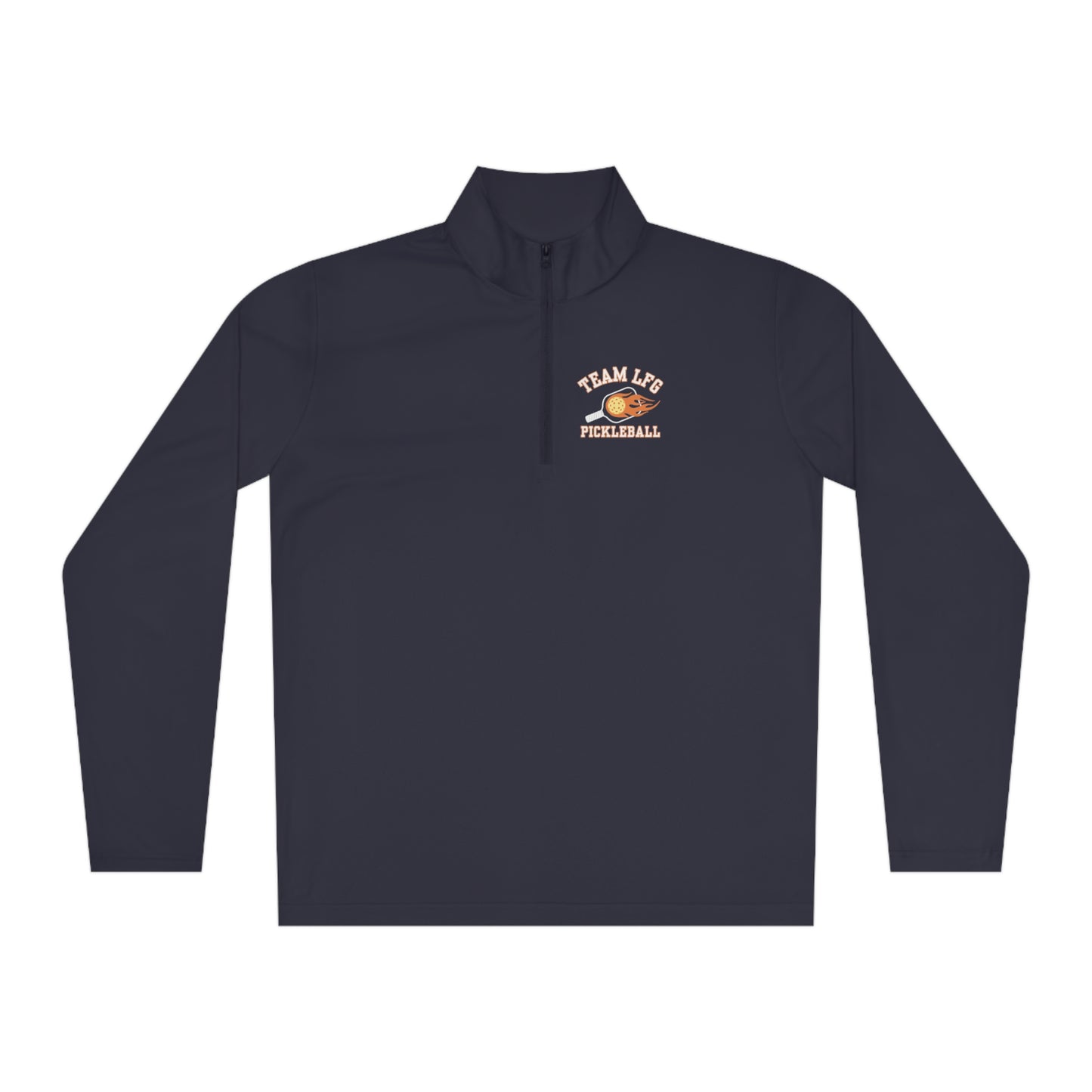 Endara Team LFG - Unisex Moisture Wicking, Quarter-Zip Pullover - can customize back