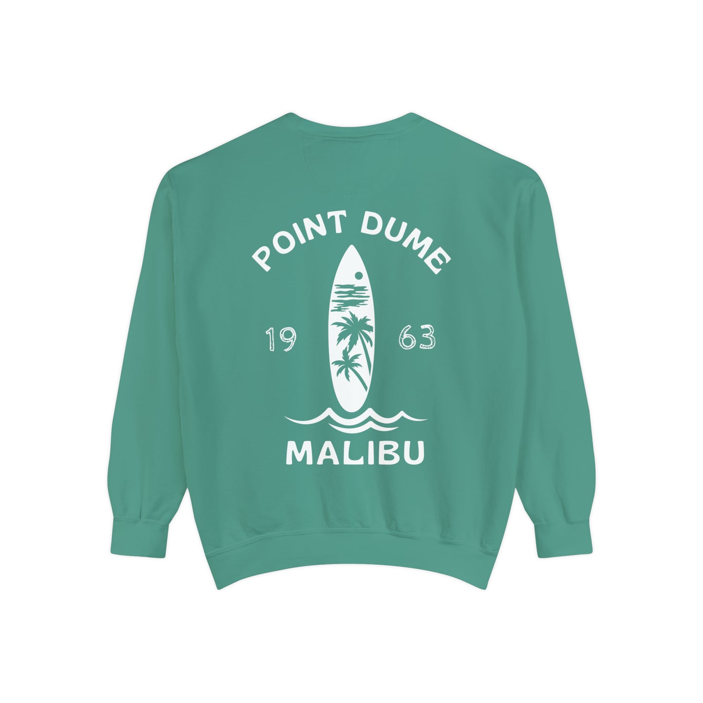 POINT DUME Malibu Crew (Palm Tree Version)- Comfort Colors