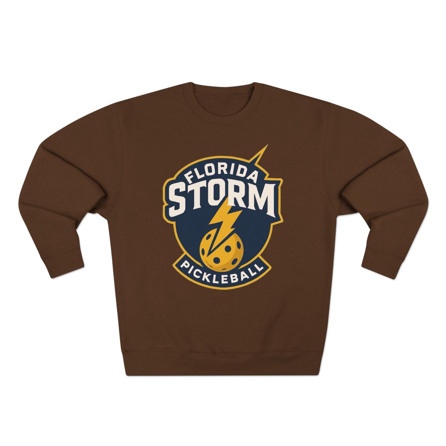 Florida Storm Unisex Crew- 2 sided (can personalize) warmer  80% cotton, 20% polyester