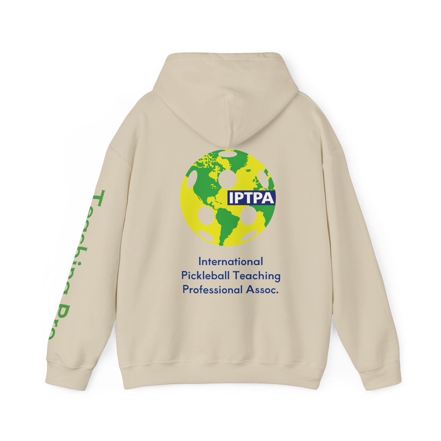 Ray IPTPA Pickleball Unisex Hoodie - customize sleeves & left chest